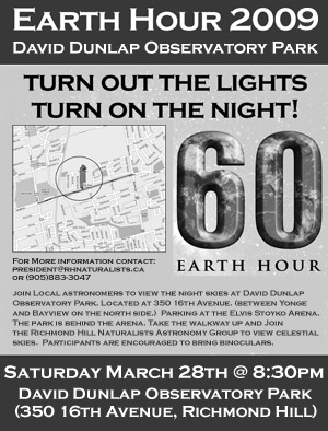 Earth Hour Poster